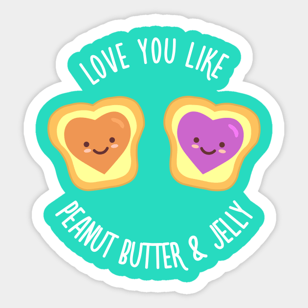 Sweet Lovers! Sticker by AnishaCreations